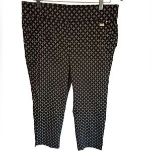 Rafaella Stretch Pull On Elastic Comfort Waist Ankle Pants